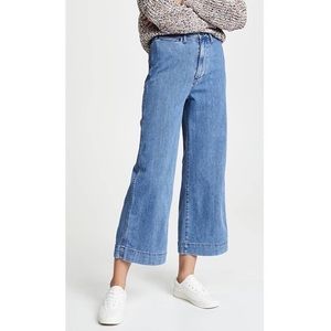 Madewell Emmett Wide-Leg
Crop Jeans in Rosalie Wash
